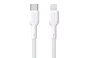 USB kaapelit - Dudao L9X 30W USB-C - Lightning Cable 2m - White - 6976625334575