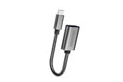 USB kaapelit - Dudao L15T OTG Adapter USB-C - USB-A - Gray - 6976625335619