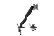 Näytön kiinnitys - Gembird Adjustable desk display mounting arm with USB ports 1-display 17"-32" - MA-DA1U-01