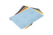 Askartelu- ja taidetarvikkeet - Creativ Company - Cross Stitch Cardboard Various Colors 10 Sheets - 800696