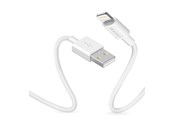 USB kaapelit - Dudao cable USB / Lightning 3A 1m white (L1L white) - 6970379613757