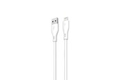 USB kaapelit - Dudao L2L USB-A / Lightning 3A Cable 2m - White - 6976625333479