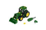 Leluautot - Theo Klein John Deere Traktor med frontlæsser & vægt - KL3977