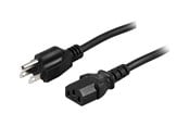 Sisäiset virtakaapelit - Deltaco DEL-109US - power cable - NEMA 5-15 to power IEC 60320 C13 - 2 m - DEL-109US