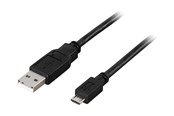 USB kaapelit - Deltaco USB-299S - USB cable - USB to Micro-USB Type B - 25 cm - USB-299S