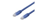 Verkkokaapelit - Deltaco TP-63BAU - patch cable - 3 m - blue - Sininen - 3m - TP-63BAU