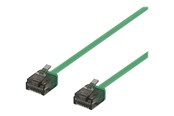 Verkkokaapelit - Deltaco patch cable - 50 cm - green - Vihreä - 0.5 meter - UUTP-2012
