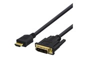 Näyttökaapeli - Deltaco HDMI-116D - adapter cable - HDMI / DVI - 7 m - HDMI-116D