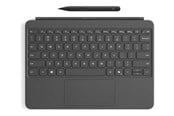 Näppäimistöt - Microsoft Surface Pro Keyboard - 12-inch - keyboard - with touchpad accelerometer - slate - with Slim Pen Input Device - Näppäimistö - Harmaa - EP2-33043