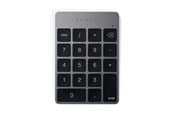 Näppäimistöt - Satechi Slim Wireless Keypad - Compact Bluetooth Keyboard with Long-Lasting Battery and Aluminum Finish - Numeroryhmän - Harmaa - ST-KSALKPM