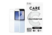 Puhelin - Kannet ja kotelot - CARE by PanzerGlass Flagship Case Transparent Urban Combat w. Clear Frame Samsung Galaxy Z Flip7 FE | Flip6 - CR81388