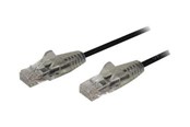 Verkkokaapelit - StarTech.com N6PAT1BKS - Musta - 0.3m - N6PAT1BKS