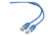 Verkkokaapelit - Gembird patch cable - 1 m - blue - Sininen - 1m - PP6-1M/B