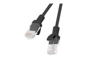 Verkkokaapelit - Lanberg patch cable - 3 m - black RAL 9004 - Musta - 3m - PCU5-20CC-0300-BK