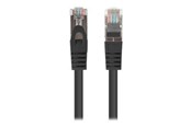 Verkkokaapelit - Lanberg patch cable - 1.5 m - black RAL9004 - Musta - 1m - PCF6-20CC-0150-BK