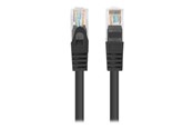 Verkkokaapelit - Lanberg patch cable - 7.5 m - black RAL9004 - Musta - 7.5m - PCU6-10CC-0750-BK