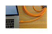 USB kaapelit - Tether Tools TetherPro - USB-C cable - 24 pin USB-C to Micro-USB Type B - 4.6 m - CUC3315-ORG