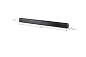 Kotiteatteri - Sharp HT-SB145 - sound bar - for TV - wireless - HT-SB145