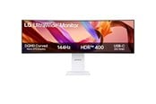 Näyttö - 49" LG UltraWide 49U950A-W - 5120x1440 - 144Hz - Nano IPS - 90W USB-C - KVM switch - 49U950A-W