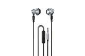 Kuulokkeet - Dudao Metal Wired Earbuds 3.5mm Mini Jack Gray (X2C-Gray) - 6973687241414