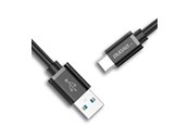USB kaapelit - Dudao cable USB cable - USB Type C Super Fast Charge 1 m black (L5G-Black) - 6973687242275