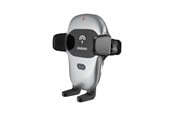 Puhelin - Muut lisävarusteet - Dudao Automatic Car Holder with Built-in Qi 15W Wireless Charger Gray (F20xs) - 6973687243487