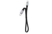 USB kaapelit - Dudao L10P Lightning - USB-C PD 20W cable 0.23m - black - 6973687243852