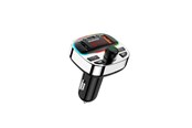 Puhelin - Muut lisävarusteet - Dudao R2PRO+ Transmitter with PD25W Bluetooth 5.3 RGB Charging Ports - Black and Silver - 6976625332458