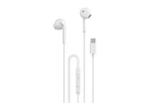 Kuulokkeet - Dudao X3C In-Ear Wired USB-C Headphones 1.2m - White - 6976625335343