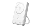 Powerbank - Dudao K28 10000mAh PD 22.5W MagSafe Powerbank with Metal Case and Ring Stand - Silver Powerbank - hopea - 10000 mAh - 6977196680139