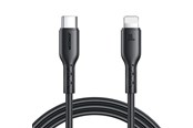 USB kaapelit - Joyroom Flash-Charge Series SA26-CL3 USB-C / Lightning cable 30W 1m - black - 6941237108050