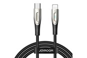 USB kaapelit - Joyroom Star-Light Series SA27-CL3 USB-C / Lightning 30W 1.2m cable - black - 6941237111456
