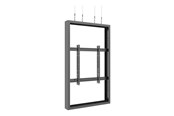 Seinäkiinnitys, AV-kiinnikkeet & AV-kalusteet - Multibrackets M Pro Series enclosure - medium - for digital signage display - wire b2b - black RAL 9005 - Max 35 kg - recommended for 75" - 7340234812738