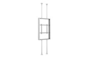 Seinäkiinnitys, AV-kiinnikkeet & AV-kalusteet - Multibrackets M Pro Series enclosure - Large - for 2 digital signage LCD panels - b2b - white - Max 50 kg - recommended for 75" - 7340234812707