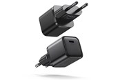 Puhelin - Adapterit & Laturit - Joyroom fast wall charger USB Type C 20W Power Delivery Quick Charge 3.0 AFC black (L-P202) - 6941237144492