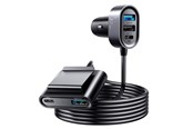 Puhelin - Adapterit & Laturit - Joyroom car charger 2xPD + 2xQC3.0 72W 1.5m black (JR-CL05) - 6941237153173