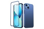 Puhelin - Kannet ja kotelot - Joyroom 360 Full Case front and back cover for iPhone 13 + tempered glass screen protector blue (JR-BP927 blue) - 6941237161550