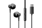 Kuulokkeet - Joyroom TYPE-C Series JR-EC07 USB-C in-ear headphones metal - black - 6941237162762