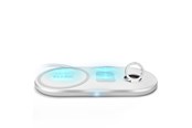 Puhelin - Adapterit & Laturit - SBS 10W Wireless Charging Base x3 - White - TEWIRE20WMULTI