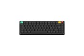 Näppäimistöt - NuPhy Air75 V3 Nebula Black - Brown nano - Pelinäppäimistö - ilman numpadia - Pohjoismainen - Musta - 0202142
