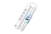 Virtakaapelit (ulkoinen) - Meross Smart Power Strip MSP844 – 4×AC + 2×USB‑A + 2×USB‑C - MSP844SMA-EU