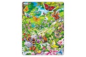 Palapelit - Selecta Play - Larsen Jigsaw Puzzle Animals - Butterflies 42 pcs. - LA-FH28