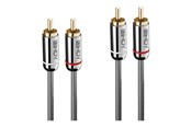 Audiokaapelit - Lindy Cromo Line audio cable - 5 m - 35348