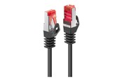 Verkkokaapelit - Lindy Basic patch cable - 10 m - black - Musta - 10m - 47378