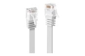 Verkkokaapelit - Lindy patch cable - 1 m - white - Valkoinen - 1m - 47501