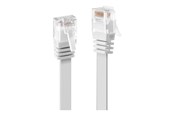 Verkkokaapelit - Lindy patch cable - 3 m - white - Valkoinen - 3m - 47503