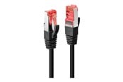Verkkokaapelit - Lindy patch cable - 30 m - black - Musta - 30m - 47786
