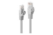 Verkkokaapelit - Lindy Basic patch cable - 10 m - grey - Harmaa - 10m - 48167
