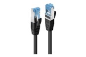 Verkkokaapelit - Lindy patch cable - 5 m - black - Musta - 5m - 47416