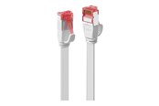 Verkkokaapelit - Lindy patch cable - 2 m - white - Valkoinen - 2m - 47562